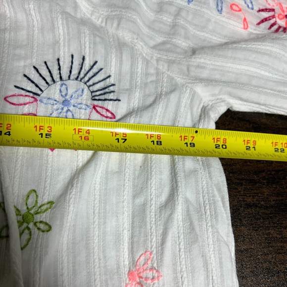 Lieblingsstuck Love Boho Hippie Embroidered White Cotton Blouse Shirt Top S 36 - Picture 9 of 10